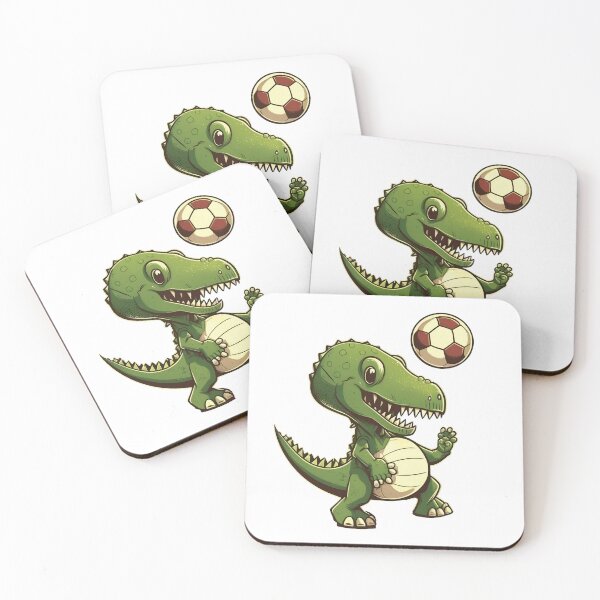 Item preview, Little Dino Soccer designed and sold by PatternBestFan.