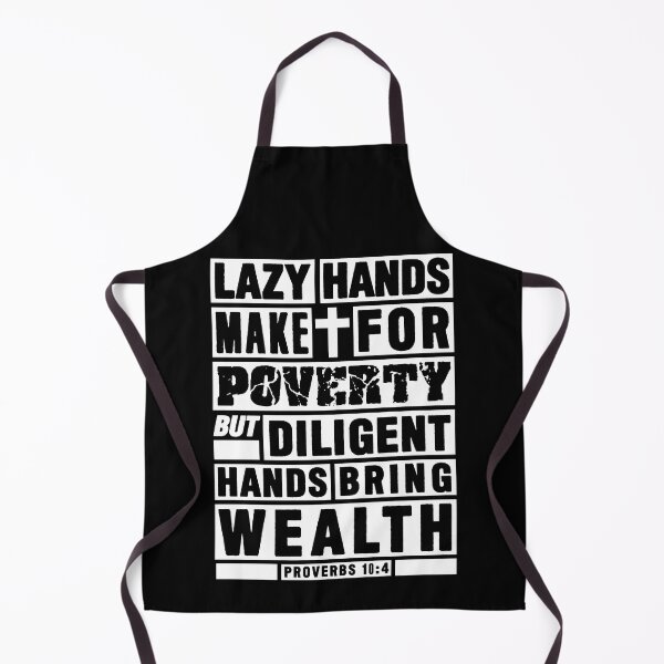 Item preview, Proverbs 10:4 Diligent Hands Bring Wealth designed and sold by plushism.