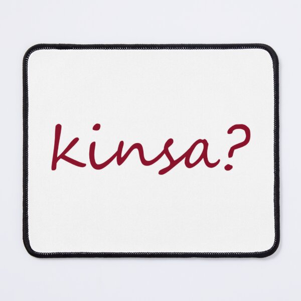 Item preview, " Kinsa? " in Bisaya / Cebuano means " Who? " in English designed and sold by PabloBSanchez.