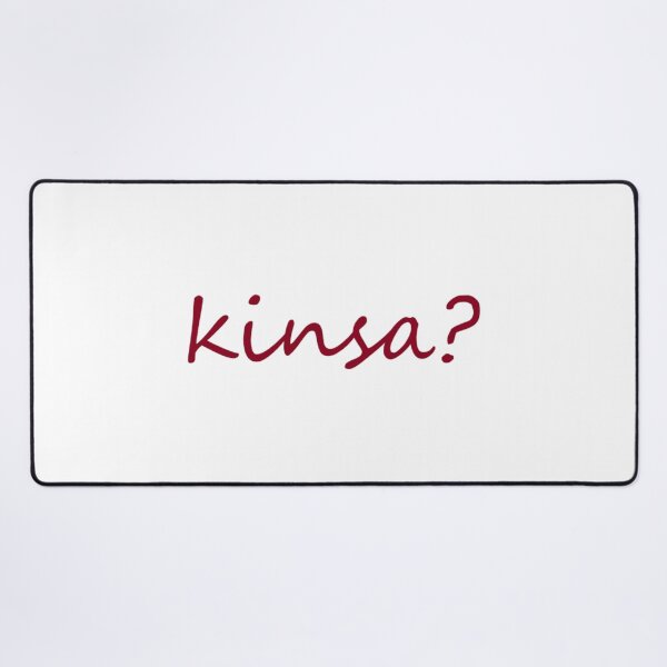 Item preview, " Kinsa? " in Bisaya / Cebuano means " Who? " in English designed and sold by PabloBSanchez.