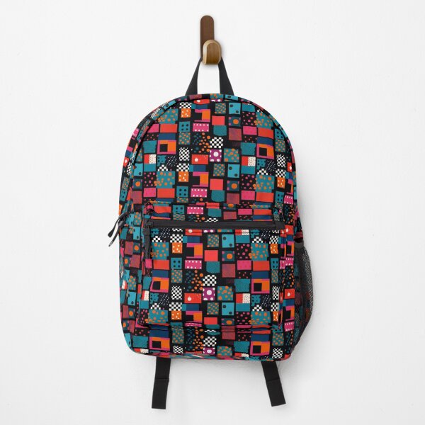 Item preview, cubistic abstract pattern colorfull designed and sold by Gaviani Design Studio.