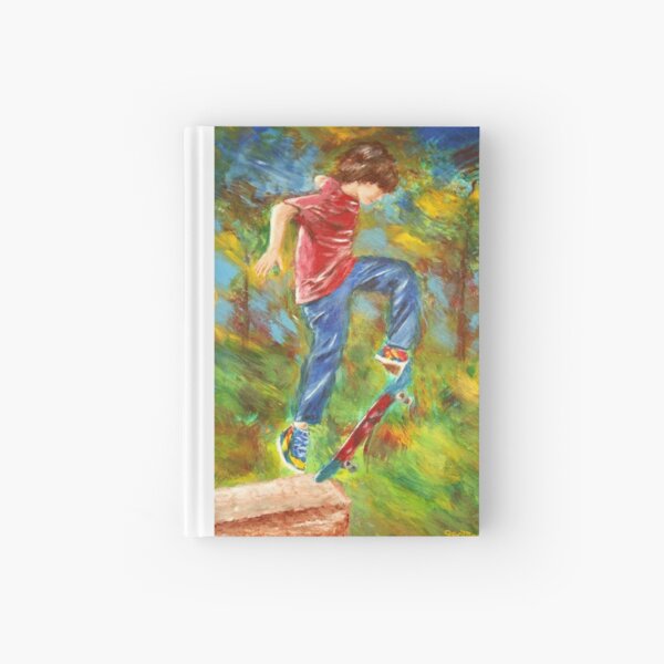 Skateboarder Hardcover Journal