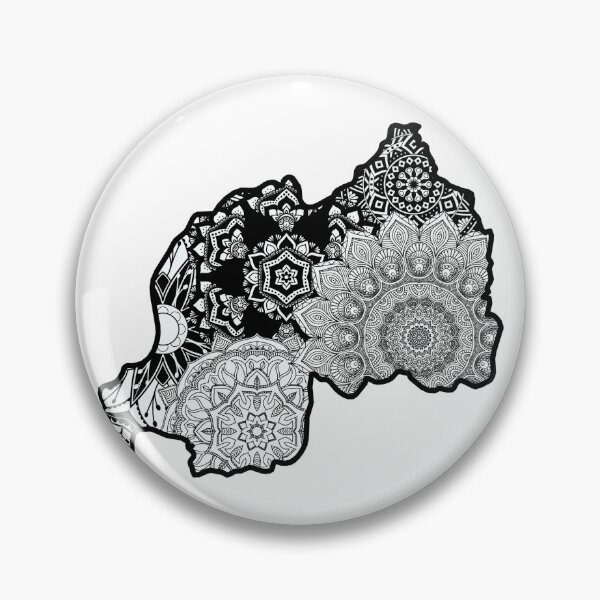 Item preview, Map of Rwanda designed and sold by KatsCanvas.