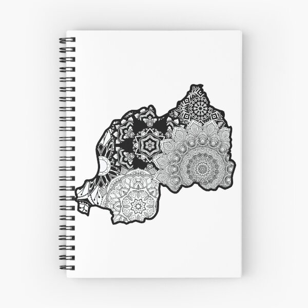 Item preview, Map of Rwanda designed and sold by KatsCanvas.
