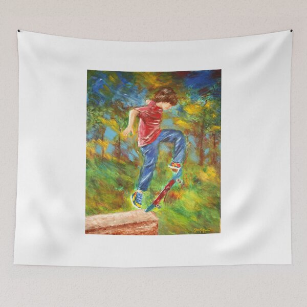 Item preview, Skateboarder designed and sold by Jan Marvin Art Studio.