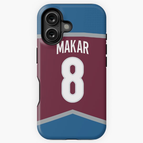 Item preview, Colorado Avalanche Cale Makar Home Jersey Back Phone Case designed and sold by IAmAlexaJericho.