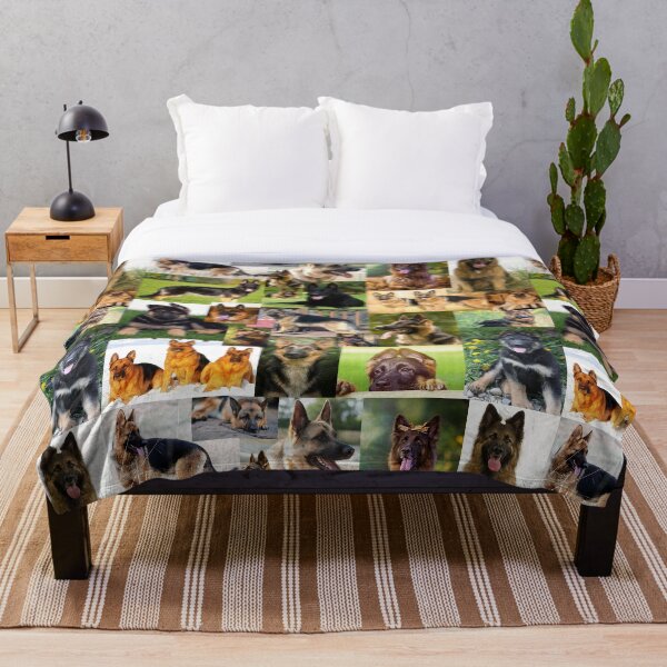 Item preview, German Shepherd Dog breed Collage designed and sold by CollageHeaven.