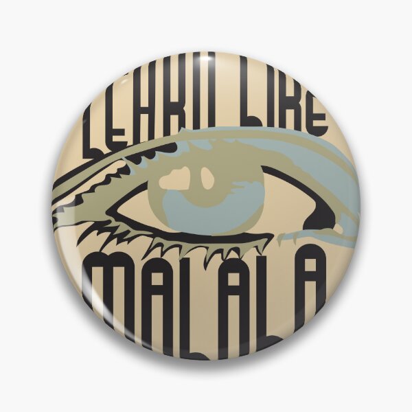 Item preview, Missalign Malala Yousafzai Learn -Black Version designed and sold by carrdesigns21.
