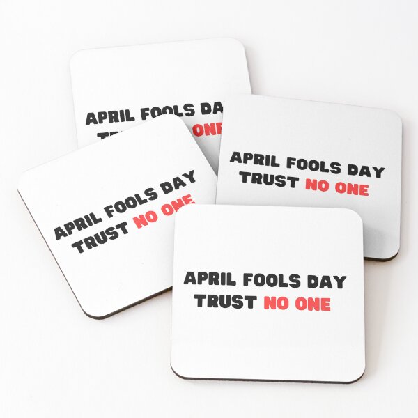 Item preview, April Fools Day Trust No One - April Fools, Funny Quotes, Funny April Fools, Prank, April Fools Prank, 1st April Prank, Perfect Gift for April Fools Day designed and sold by GJBPrints.