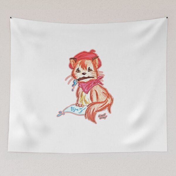Item preview, Painter Kitty designed and sold by EmmeGray.
