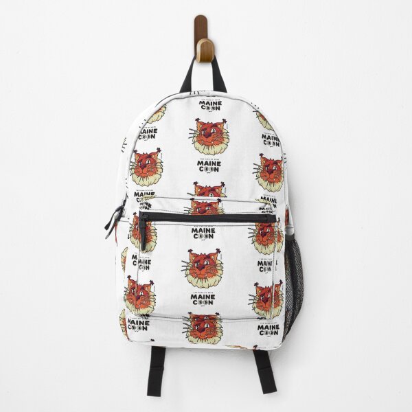 Item preview, Red Maine Coon - the king of cats | White background designed and sold by DicDoc.