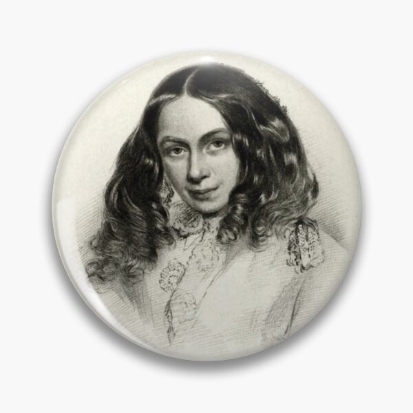 Item preview, Poet Elizabeth Barrett Browning designed and sold by dorek-.