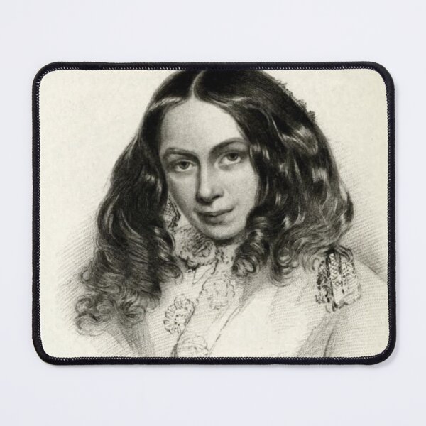 Item preview, Poet Elizabeth Barrett Browning designed and sold by dorek-.