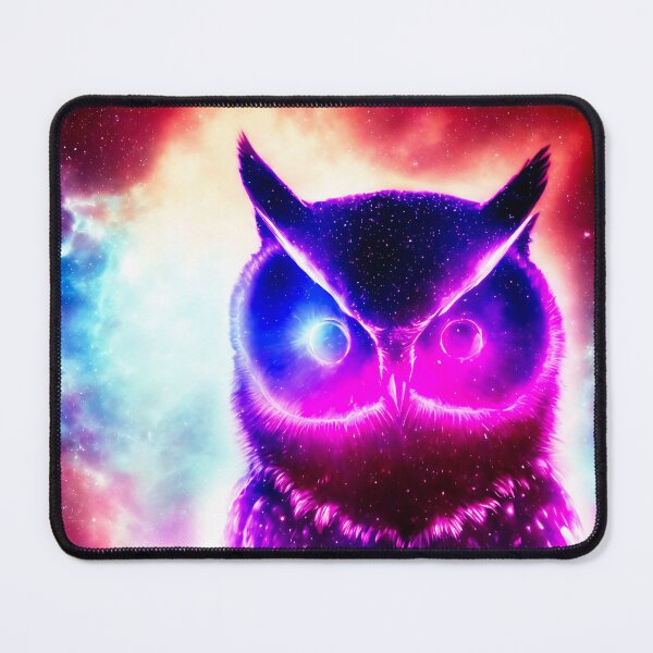 Item preview, Synthwave owl designed and sold by Jaroslav Hubert.
