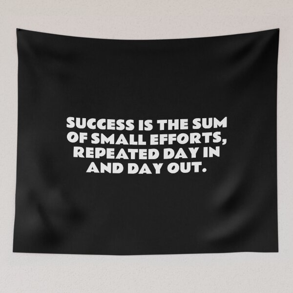 Item preview, Success is the sum of small efforts, repeated day in and day out  designed and sold by Inspirationmotivation.