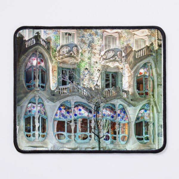 Item preview, Casa Batllo at night - Gaudi designed and sold by Weston Westmoreland.