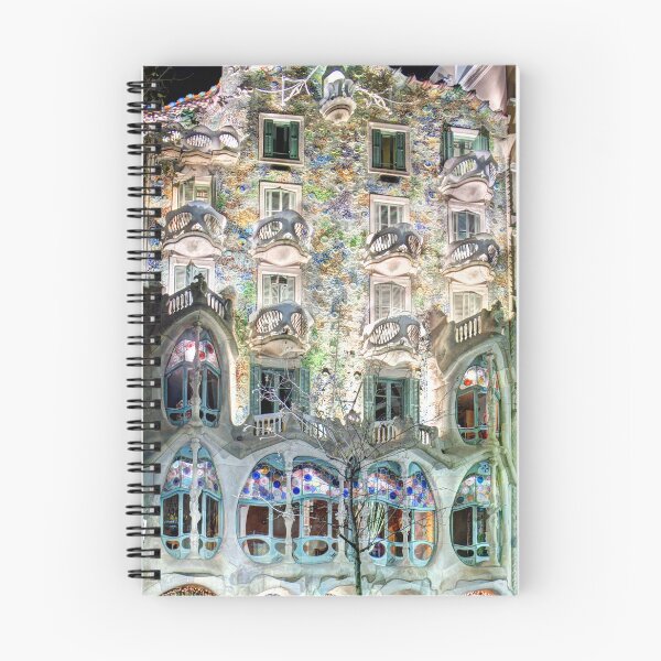 Item preview, Casa Batllo at night - Gaudi designed and sold by Weston  Westmoreland.