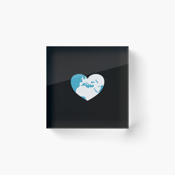 Item preview, Heart Shaped Earth designed and sold by Inspirationmotivation.