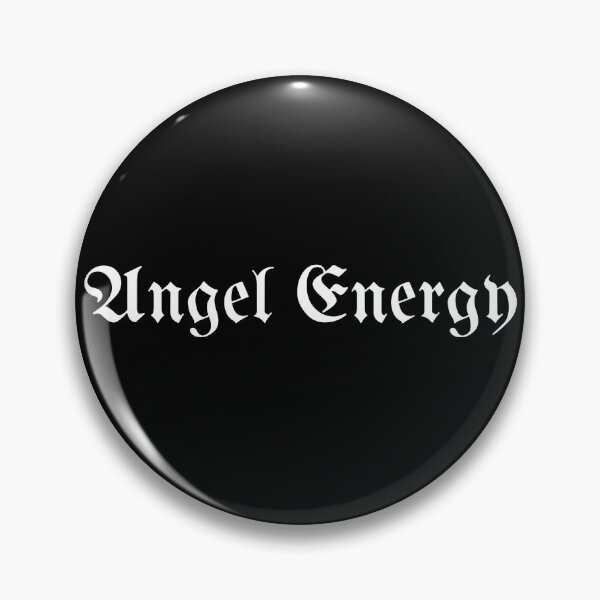 Item preview, "Angel Energy" Gothic Blackletter Design designed and sold by hellbentdesigns.
