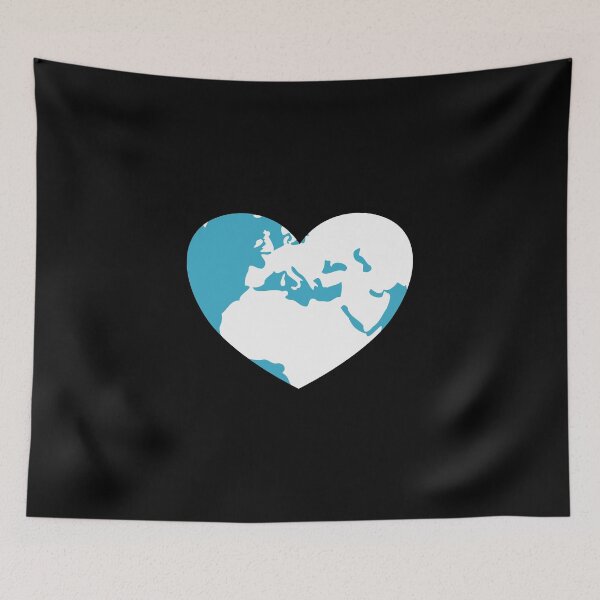 Item preview, Heart Shaped Earth designed and sold by Inspirationmotivation.