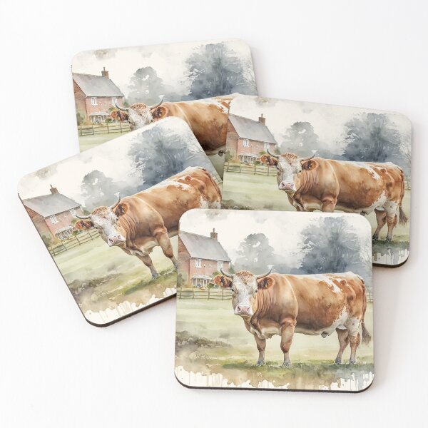 Item preview, Cows of the Golden Valley 07 designed and sold by artgoldenvalley.