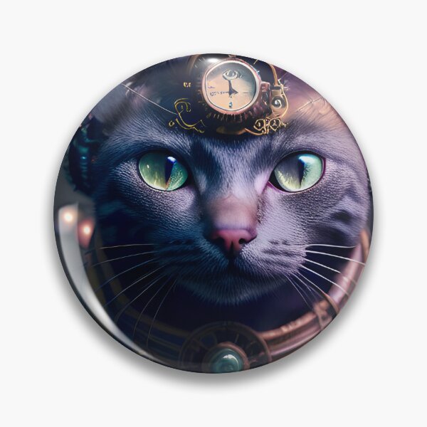 Item preview, Steampunk cat designed and sold by moonspirits.
