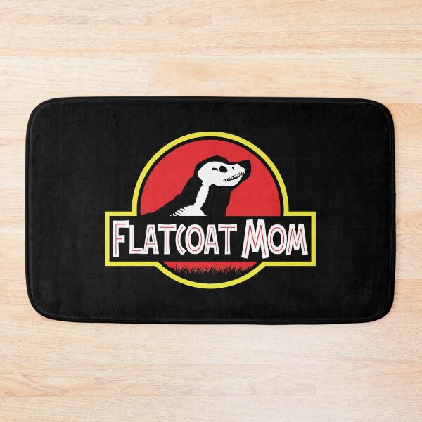 Item preview, (For Dark Background) Jurassic Flat Coated Retriever Mom designed and sold by More Cute Dogs.