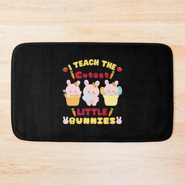 Item preview, I teach the cutest little bunny, Easter celebration for teachers. Happy Easter with cute and chubby bunny. designed and sold by WhaleSharkShop.