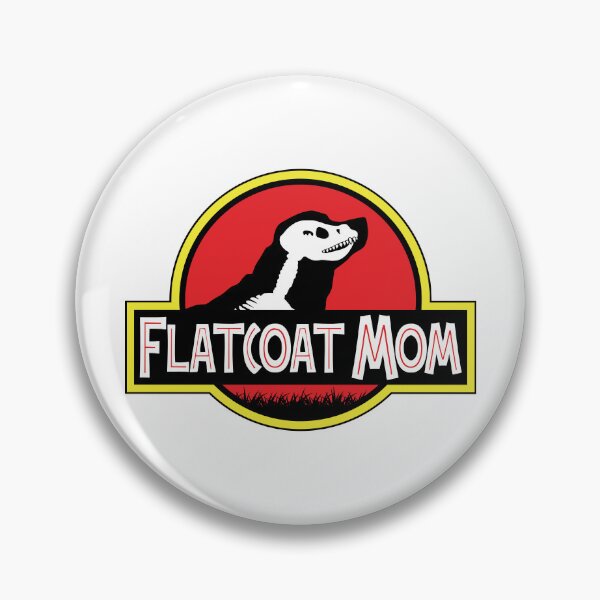 Item preview, (For Bright Background) Jurassic Flat Coated Retriever Mom designed and sold by More Cute Dogs.