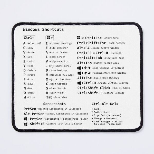 Item preview, Windows Shortcuts (white) designed and sold by wdevkn.