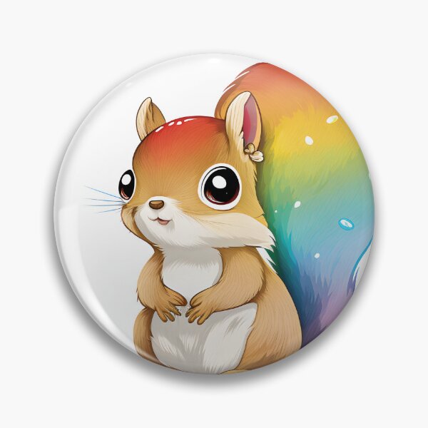 Item preview, colorful squirrel designed and sold by NickLivin.