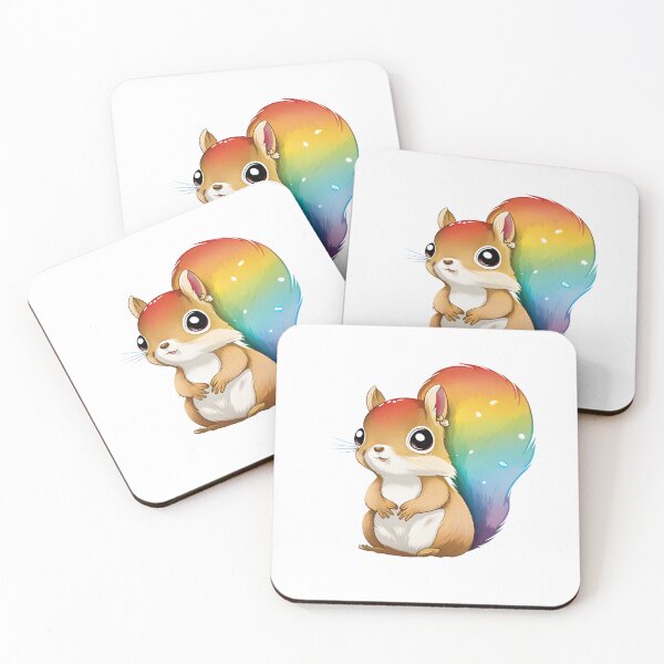 Item preview, colorful squirrel designed and sold by NickLivin.