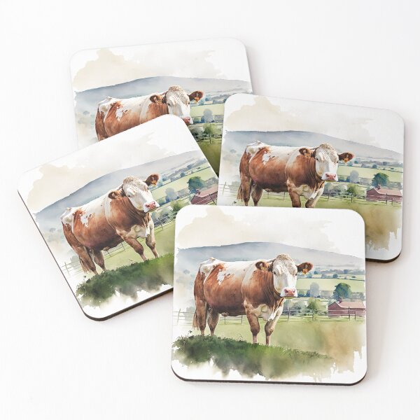 Item preview, Cows of the Golden Valley 10 designed and sold by artgoldenvalley.