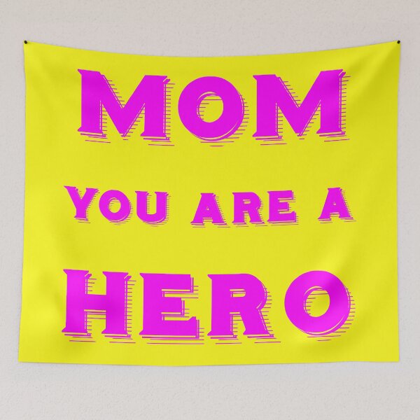 Item preview, mom you a hero designed and sold by Clothes and Stickers .