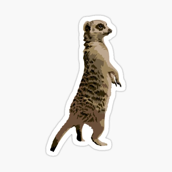 Item preview, Meerkat Portrait designed and sold by GeoCreate.