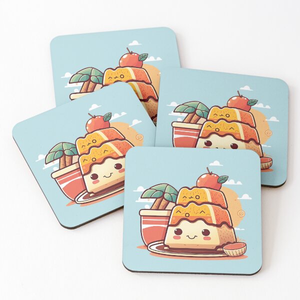 Item preview, Kawaii Sweet Fruit Pudding Dessert designed and sold by ultra-cute.