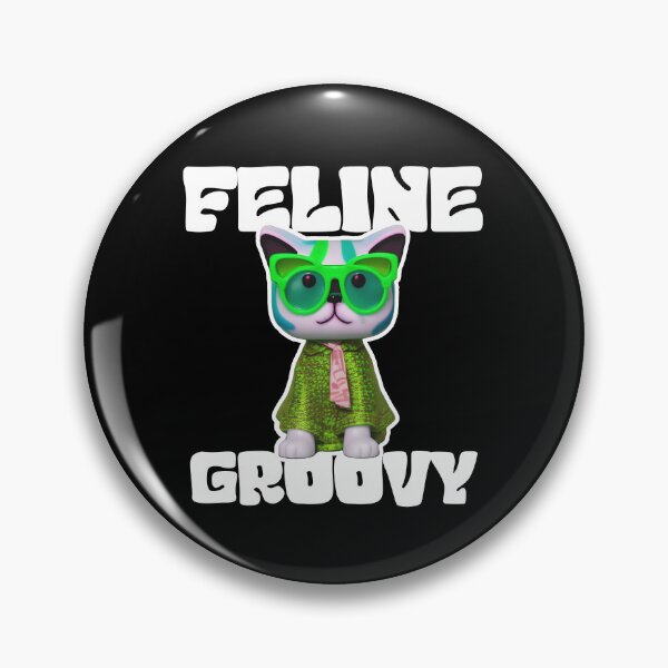 Item preview, FELINE GROOVY kitten feline cute designed and sold by w1ckerman.