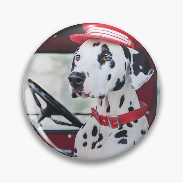 Item preview, "Dalmatian Firefighter on Duty" designed and sold by digitalbrosse.