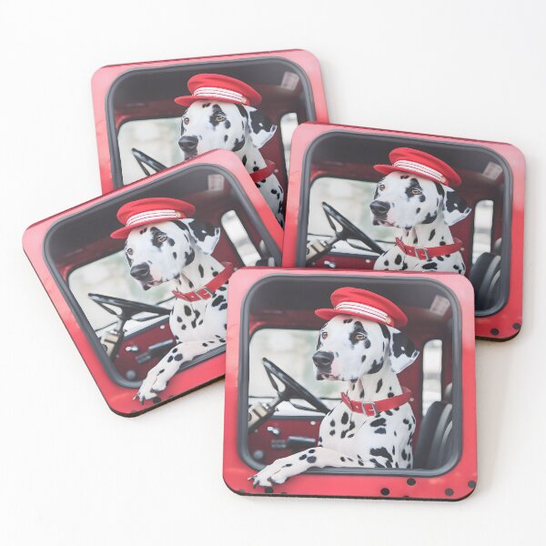Item preview, "Dalmatian Firefighter on Duty" designed and sold by digitalbrosse.