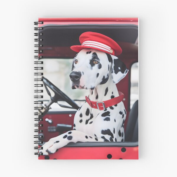 Item preview, "Dalmatian Firefighter on Duty" designed and sold by digitalbrosse.