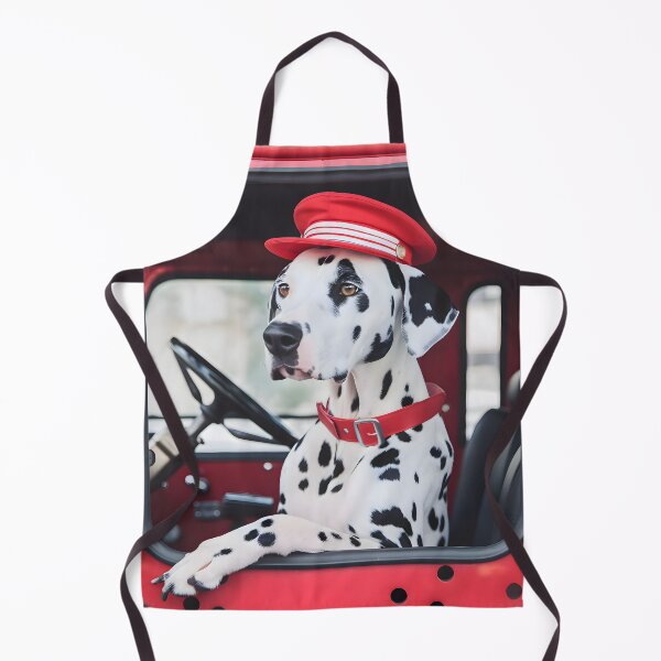 Item preview, "Dalmatian Firefighter on Duty" designed and sold by digitalbrosse.
