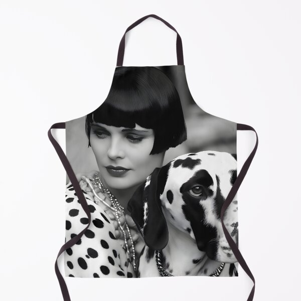 Item preview, "A Timeless Beauty and Her Dalmatian Companion" designed and sold by digitalbrosse.