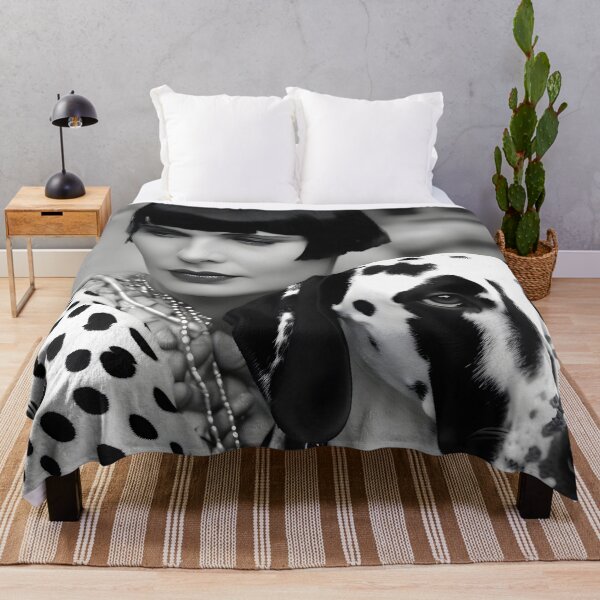 Item preview, "A Timeless Beauty and Her Dalmatian Companion" designed and sold by digitalbrosse.