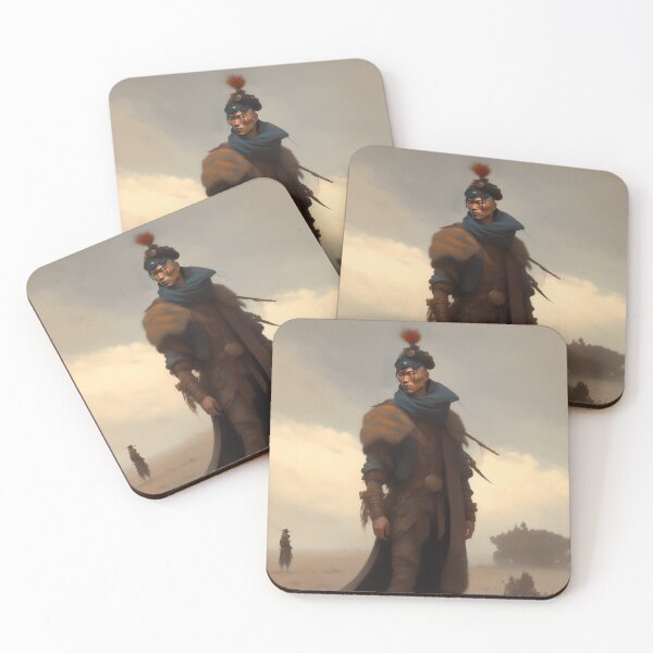Item preview, Tuguldur Damdin, Wasteland Warriors: Surviving Mongolia's Dystopia designed and sold by zombiezoanthid.