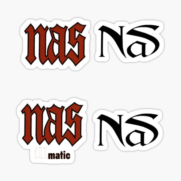 Nasty Nas Stickers for Sale Redbubble