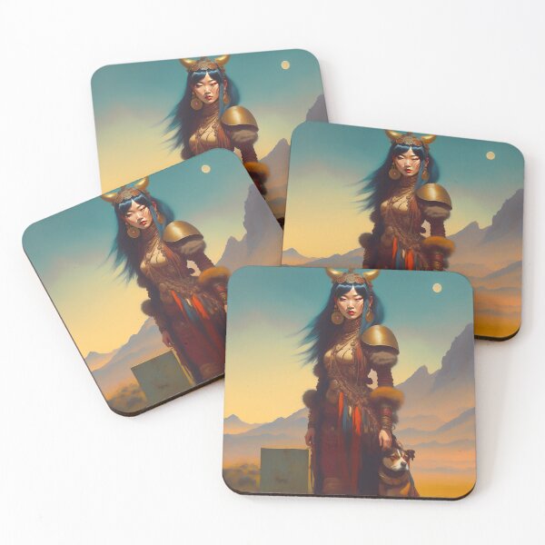 Item preview, Bayartsetseg Jigjid, Wasteland Warriors: Surviving Mongolia's Dystopia designed and sold by zombiezoanthid.