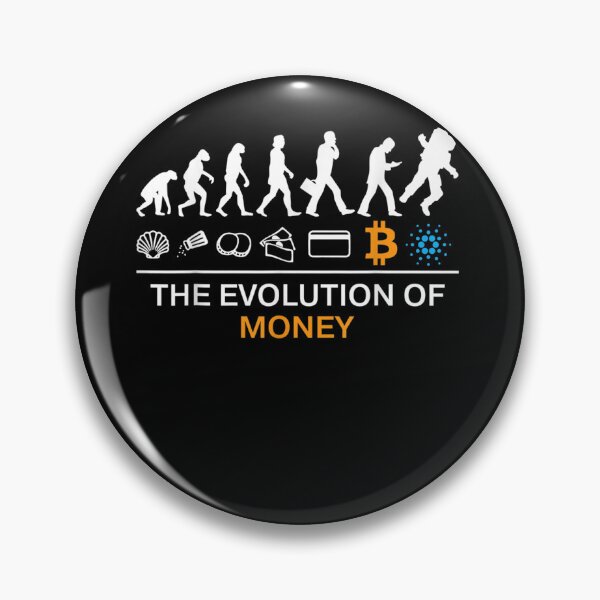 Item preview, The Evolution Of Money Funny Bitcoin Cardano To The Moon designed and sold by ArtMuni99.