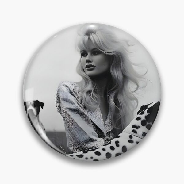 Item preview, "A Timeless Beauty and Her Spotted Sidekick" designed and sold by digitalbrosse.
