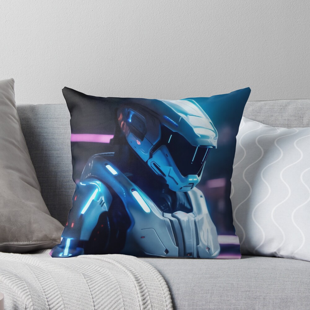 Item preview, Throw Pillow designed and sold by visioncodex.