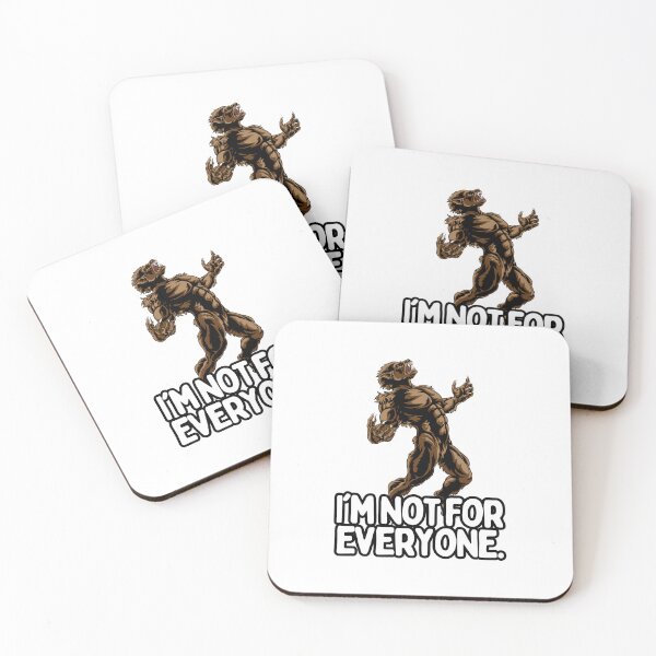 Item preview, I'm Not For Everyone Warewolf designed and sold by hotttcofffee.